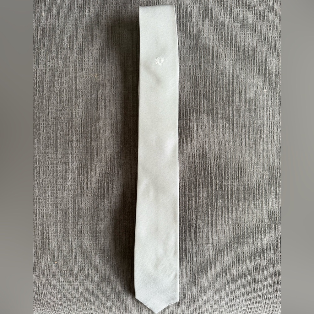 Dior designer thin tie
